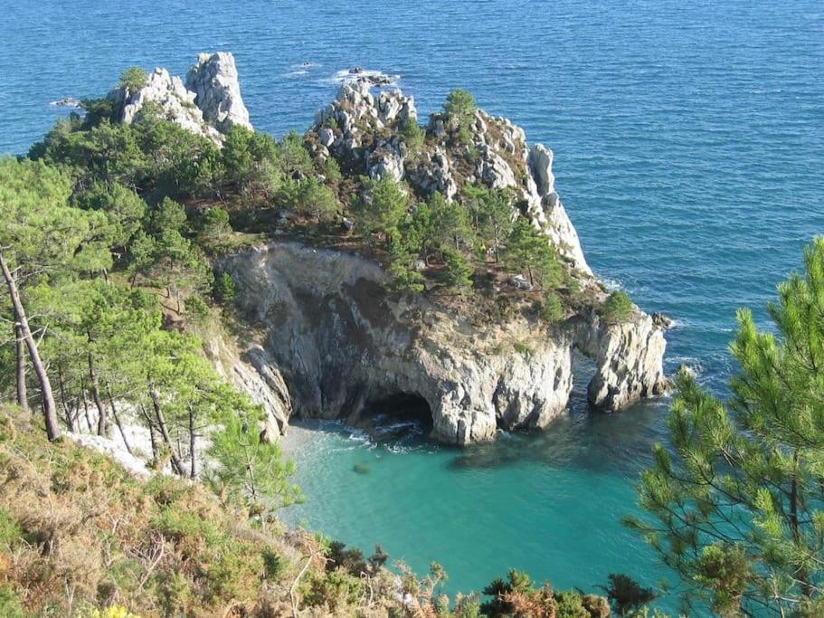 Suite Kassiopee, Romantisme, Balneo, Sauna Кемперле Экстерьер фото